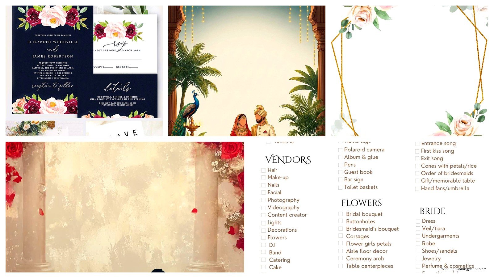 Wedding Templates: Free Downloads & Customizable Designs
