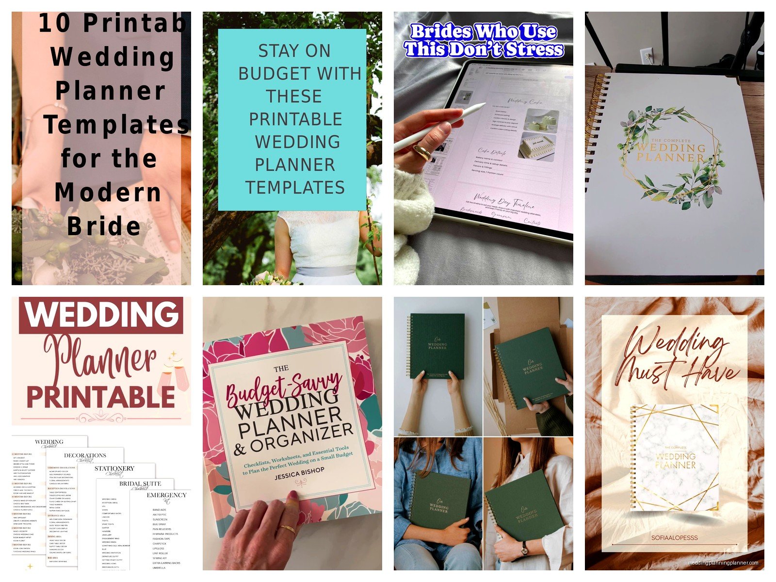 Amazon Wedding Planner: Online Marketplace Organizer Books