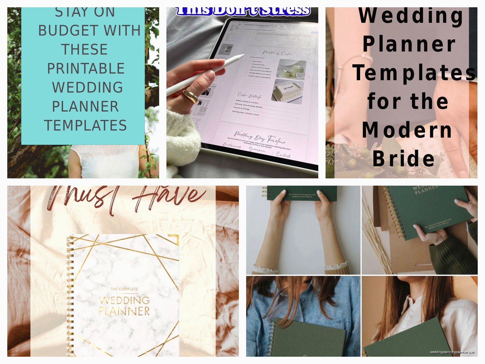 Amazon Wedding Planner: Online Marketplace Organizer Books