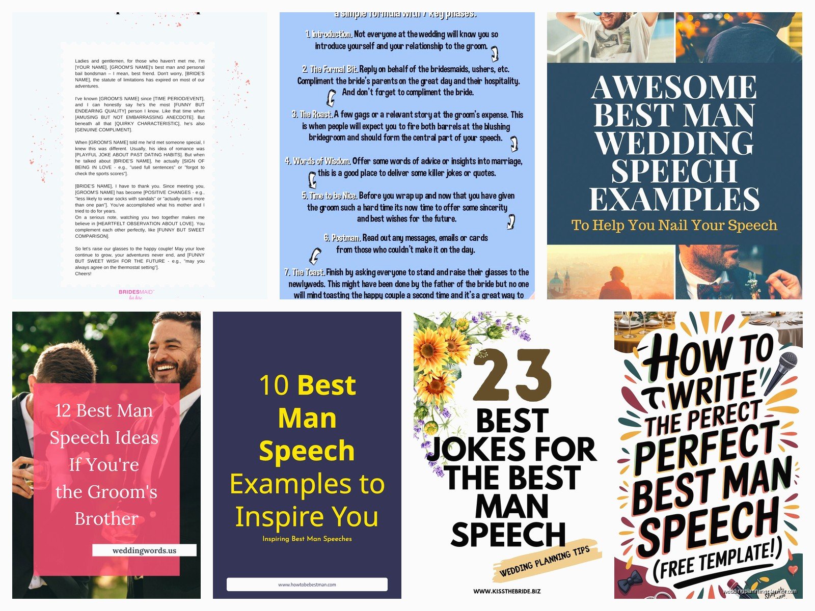 Best Man Speech Examples: Toast Writing Guide