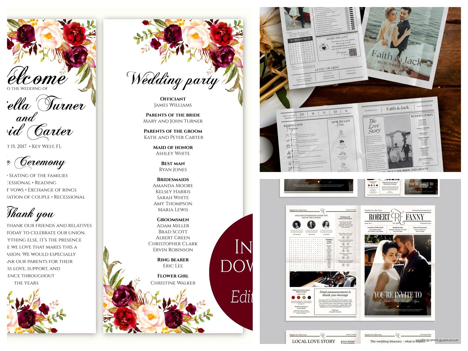 Canva Wedding Program: Brand Review & Guide
