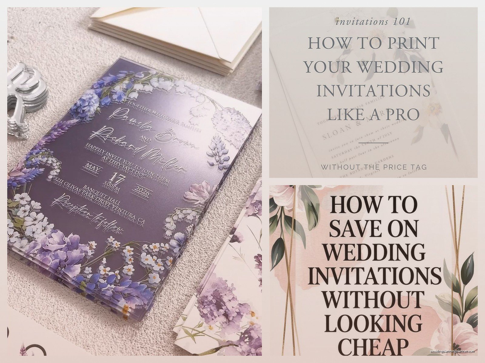 Cheap Invitations: Budget Wedding Stationery Under $50