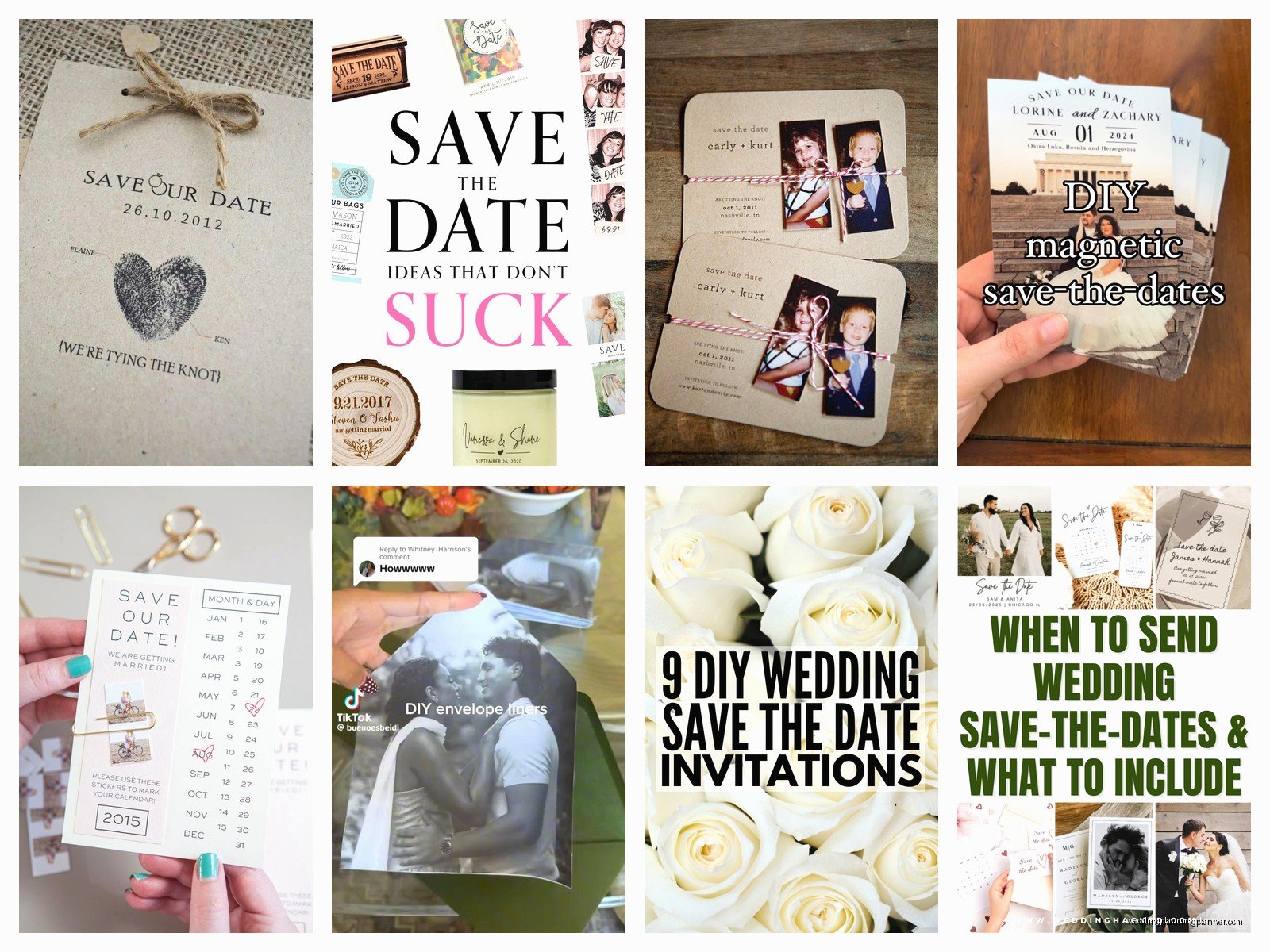 DIY Save the Dates: Handmade Announcement Tutorial