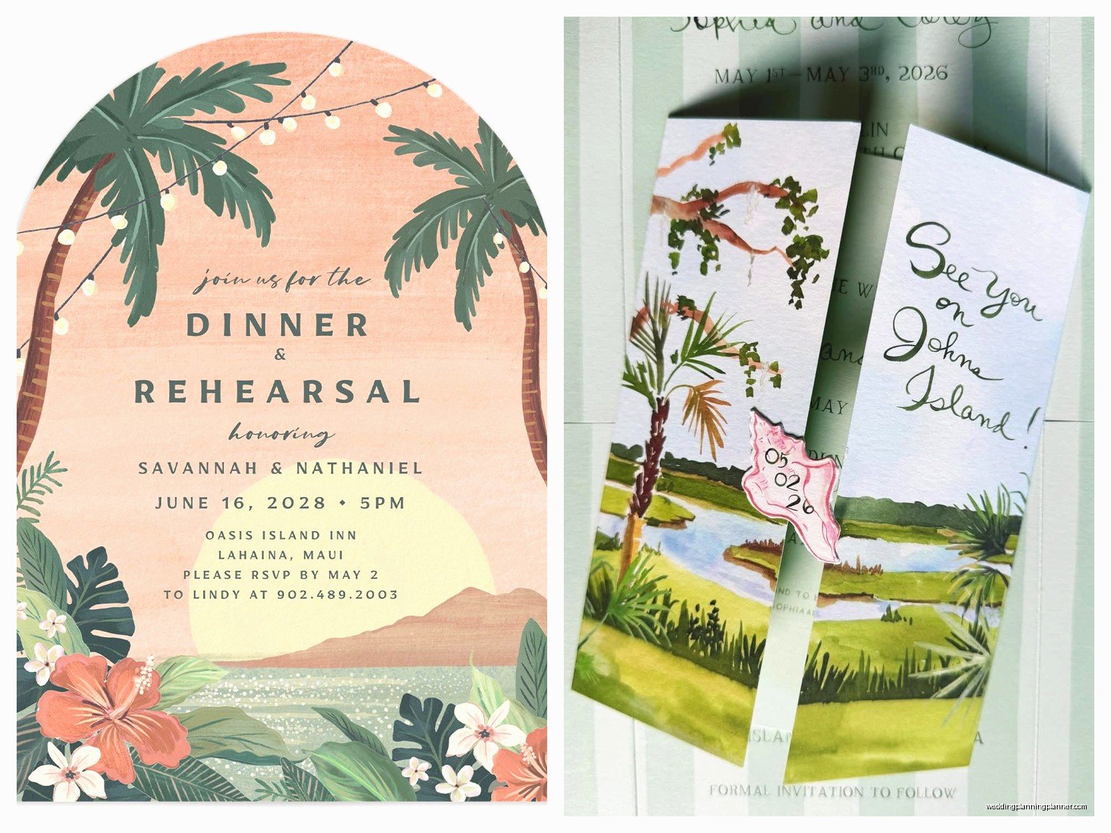 Greenisland Invitations: Design & Ordering Guide