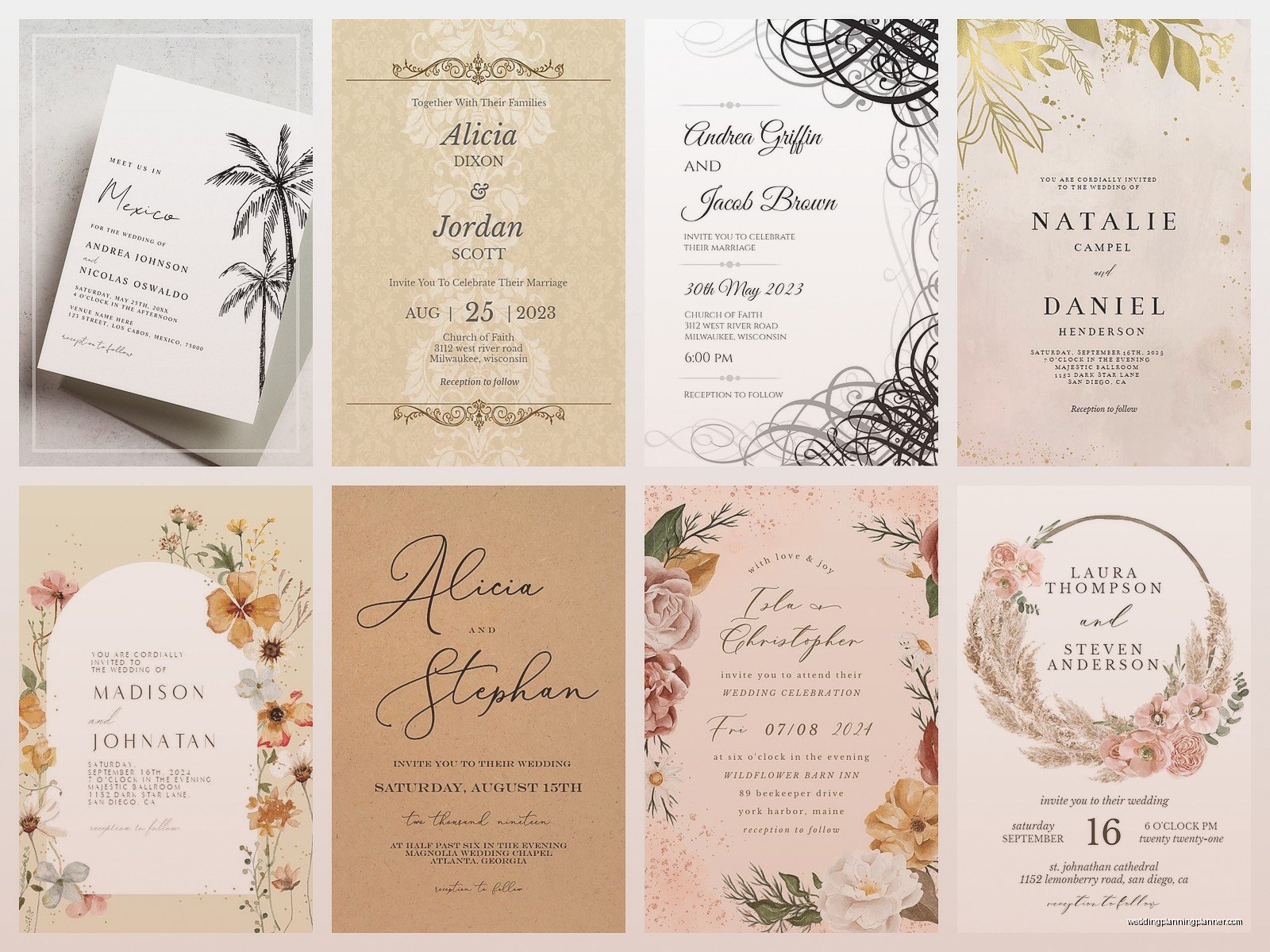 Greetings Island Wedding Invitation: Design & Ordering Guide