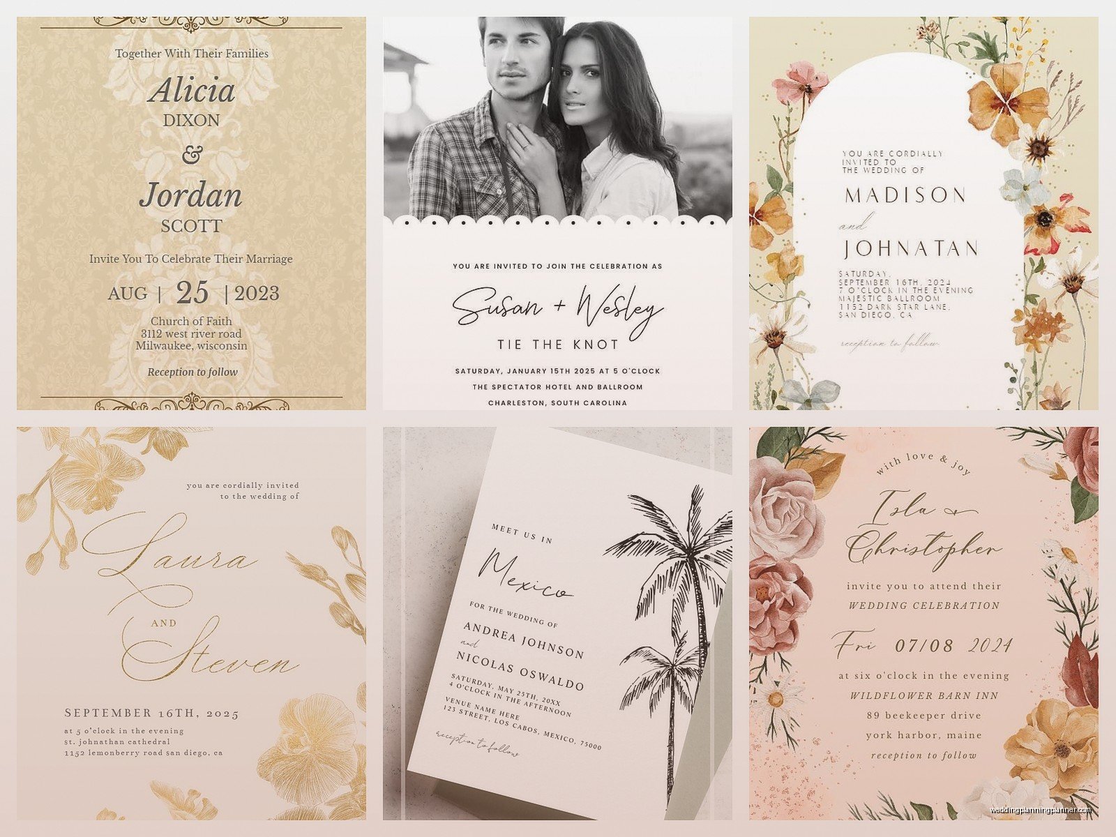 Greetings Island Wedding Invitation: Design & Ordering Guide