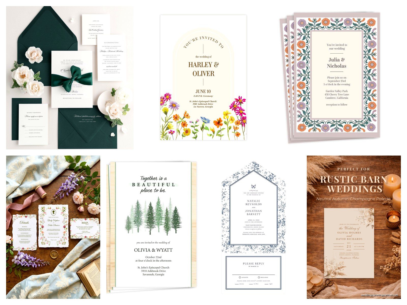 Hallmark Wedding Invitations: Card Company Traditional