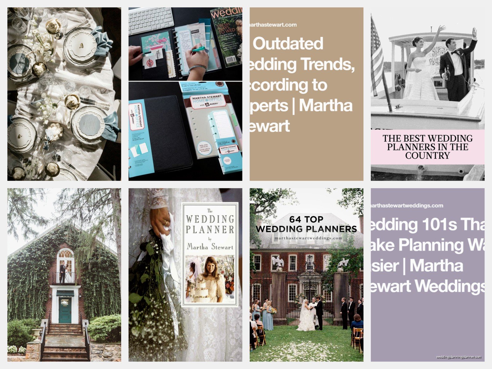 Martha Stewart Wedding Planner: Professional Services Guide