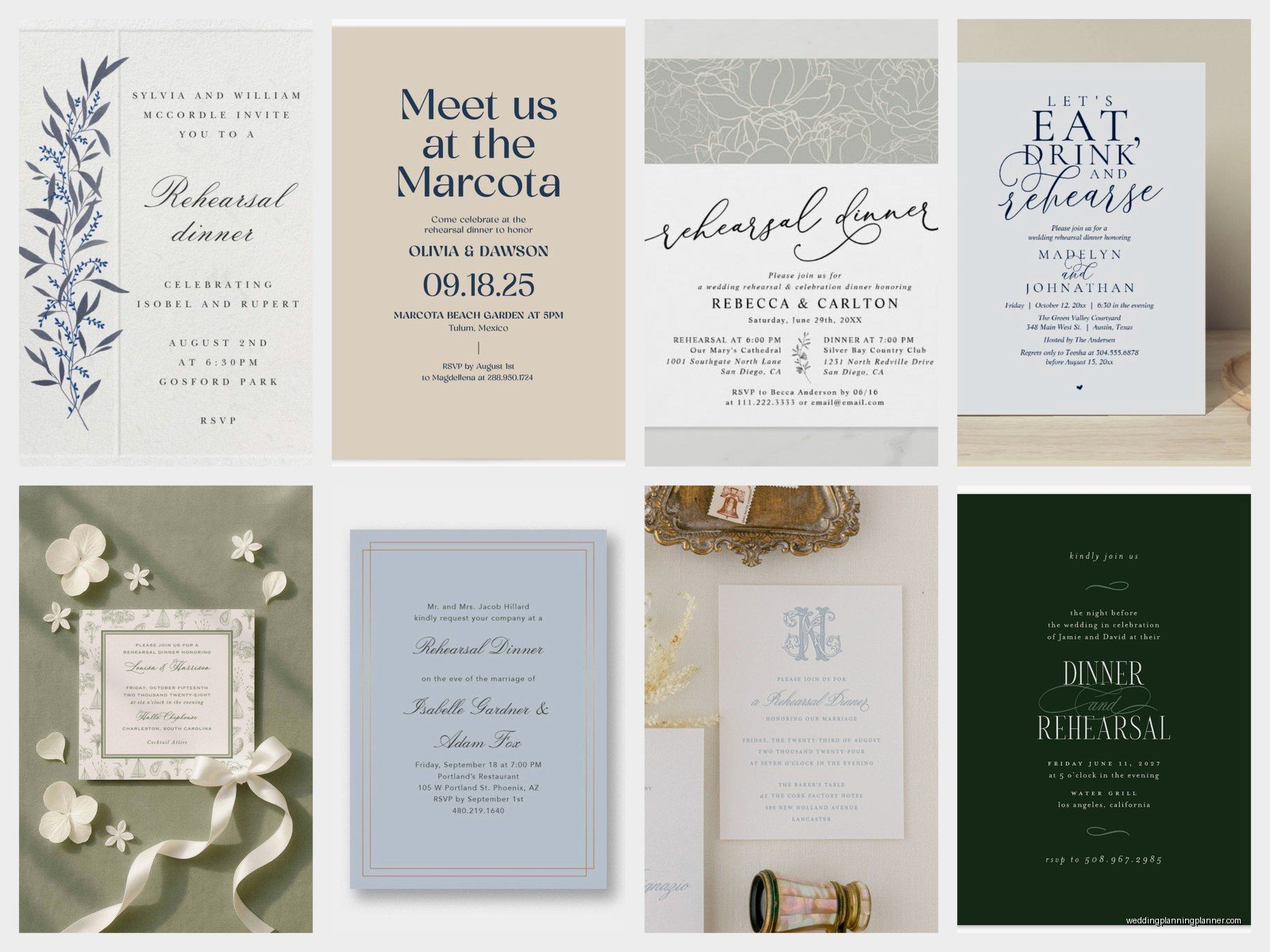 Minted Rehearsal Dinner Invitations: Designer Pre-Wedding Cards
