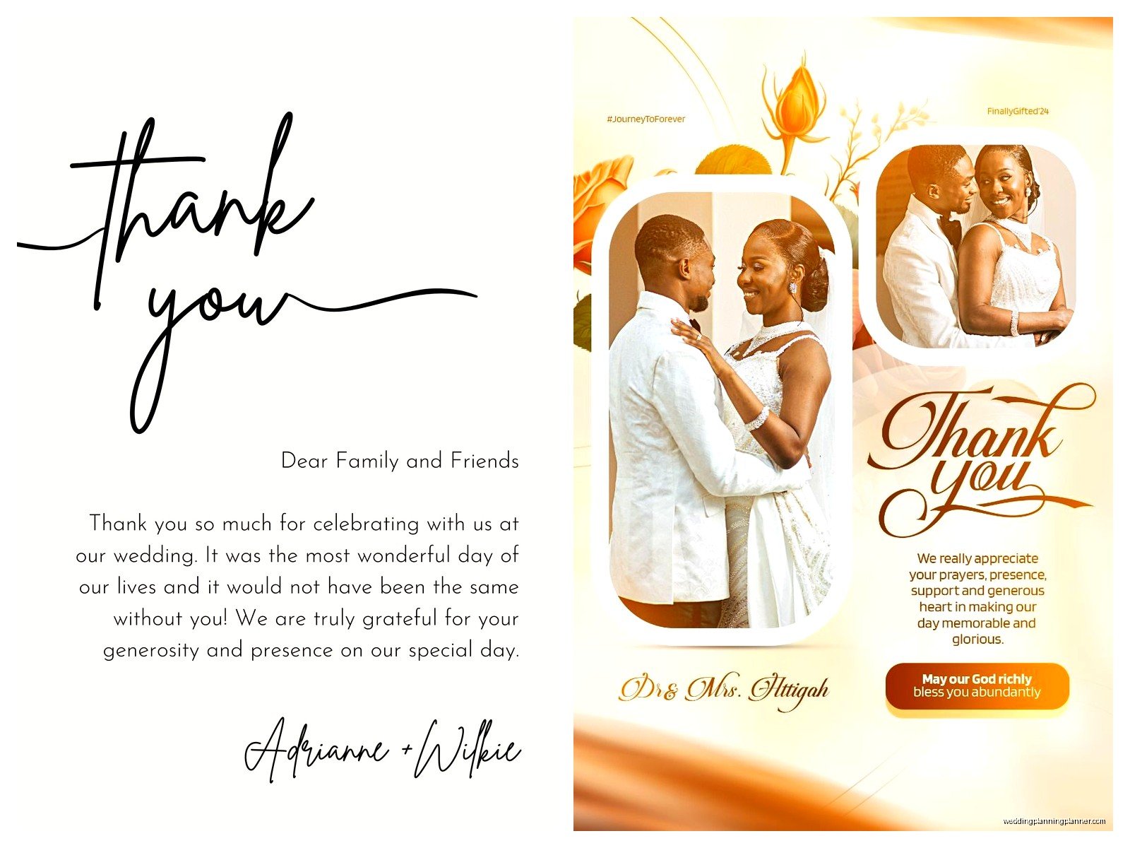 Thank You For Wedding Invitation: Design & Ordering Guide