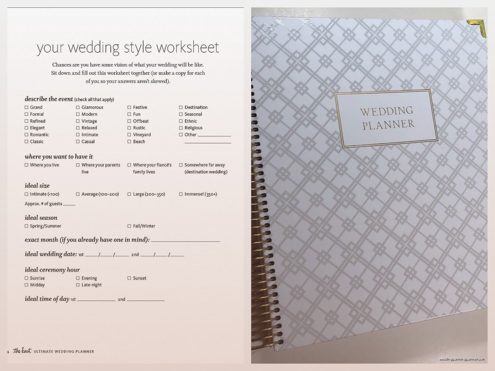 The Knot Ultimate Wedding Planner & Organizer: Professional Services Guide