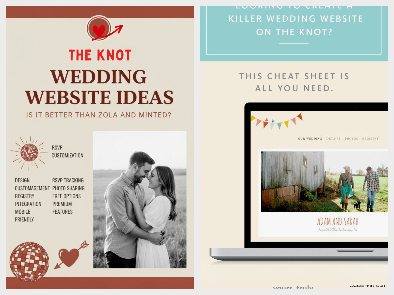 The Knot Website Themes: Brand Review & Guide