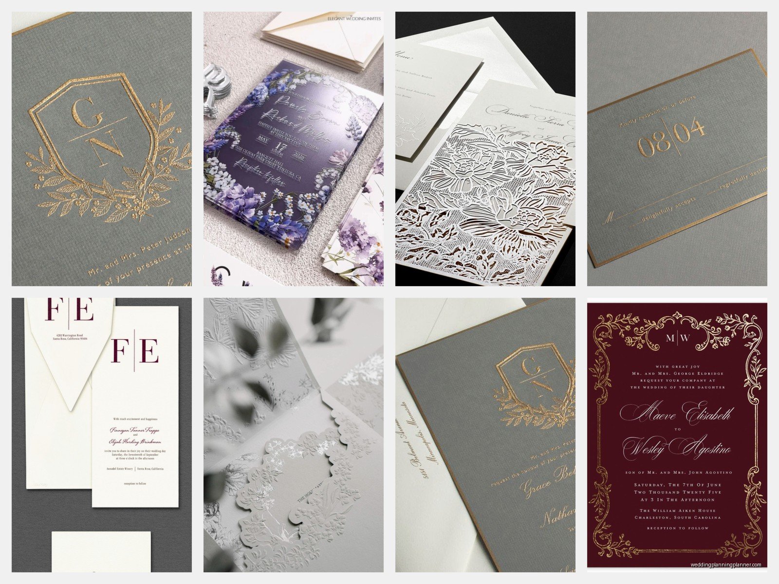 Vera Wang Wedding Invitations: Designer Bridal Collection