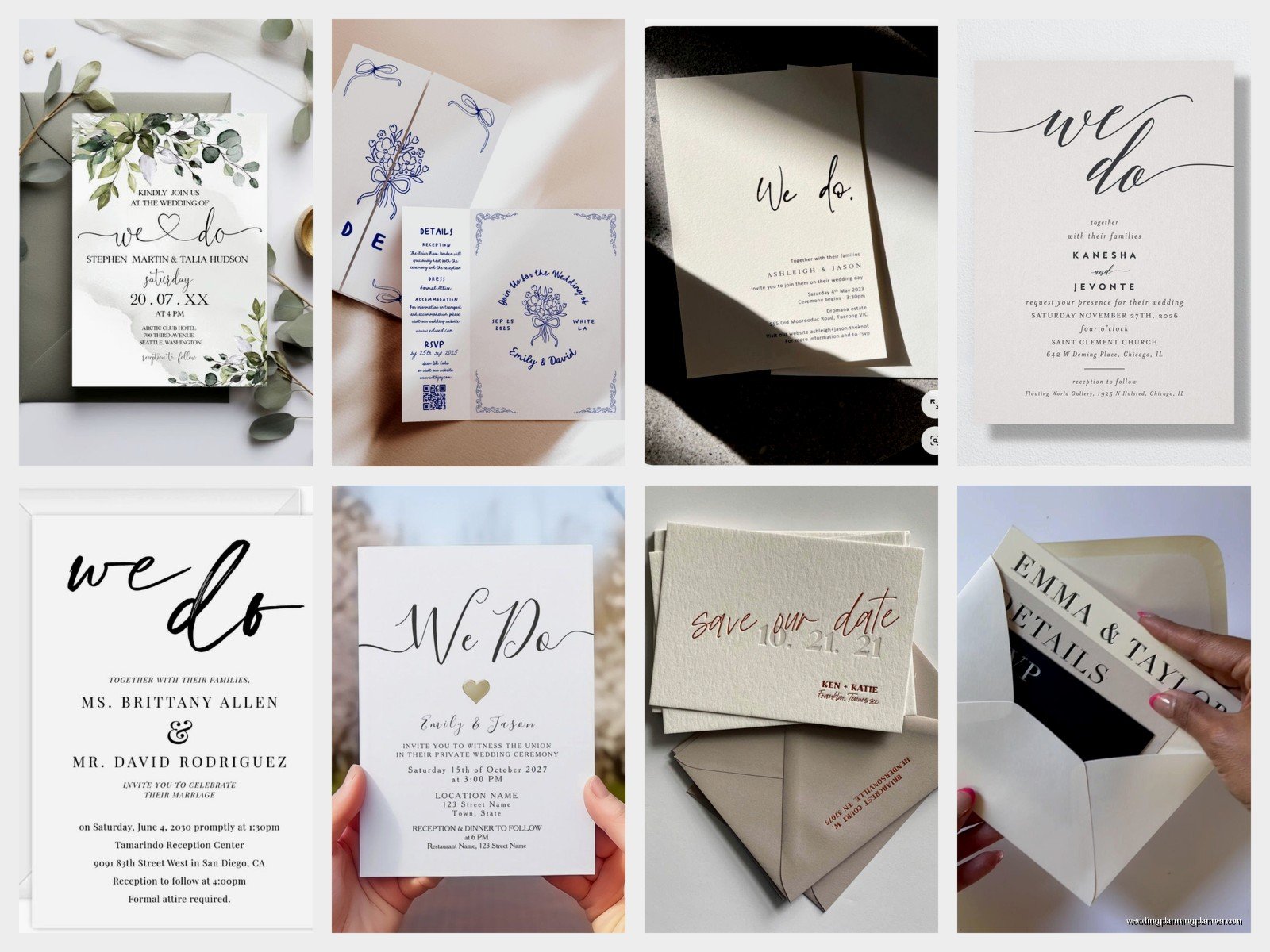 We Do Wedding Invitations: Custom Design Service