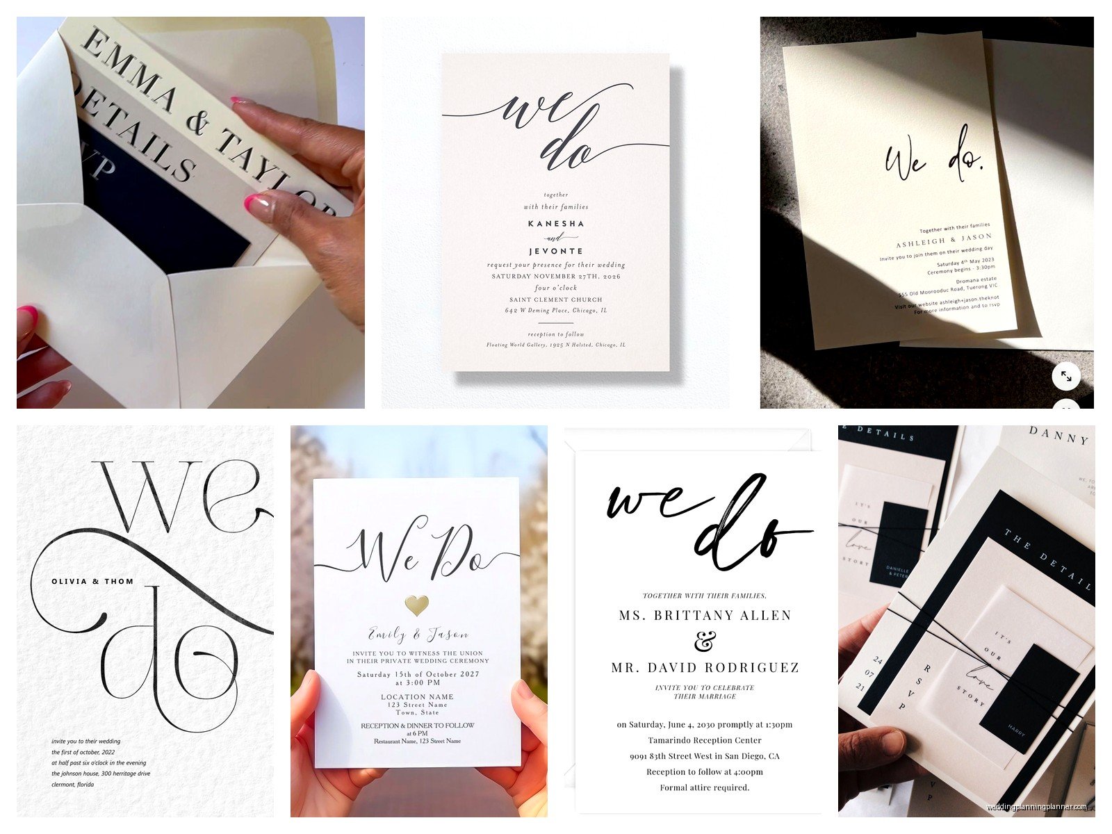 We Do Wedding Invitations: Custom Design Service