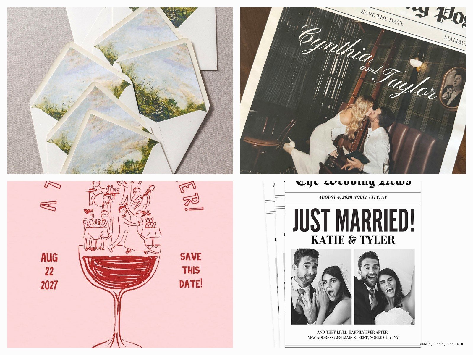 Wedding Announcements: Post-Wedding Card Etiquette