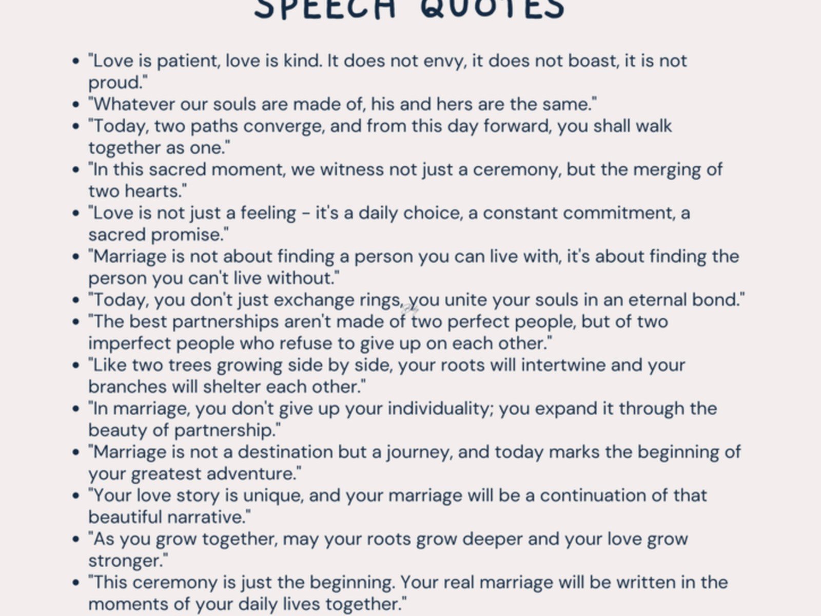 Wedding Speech Examples: Toast Writing Samples