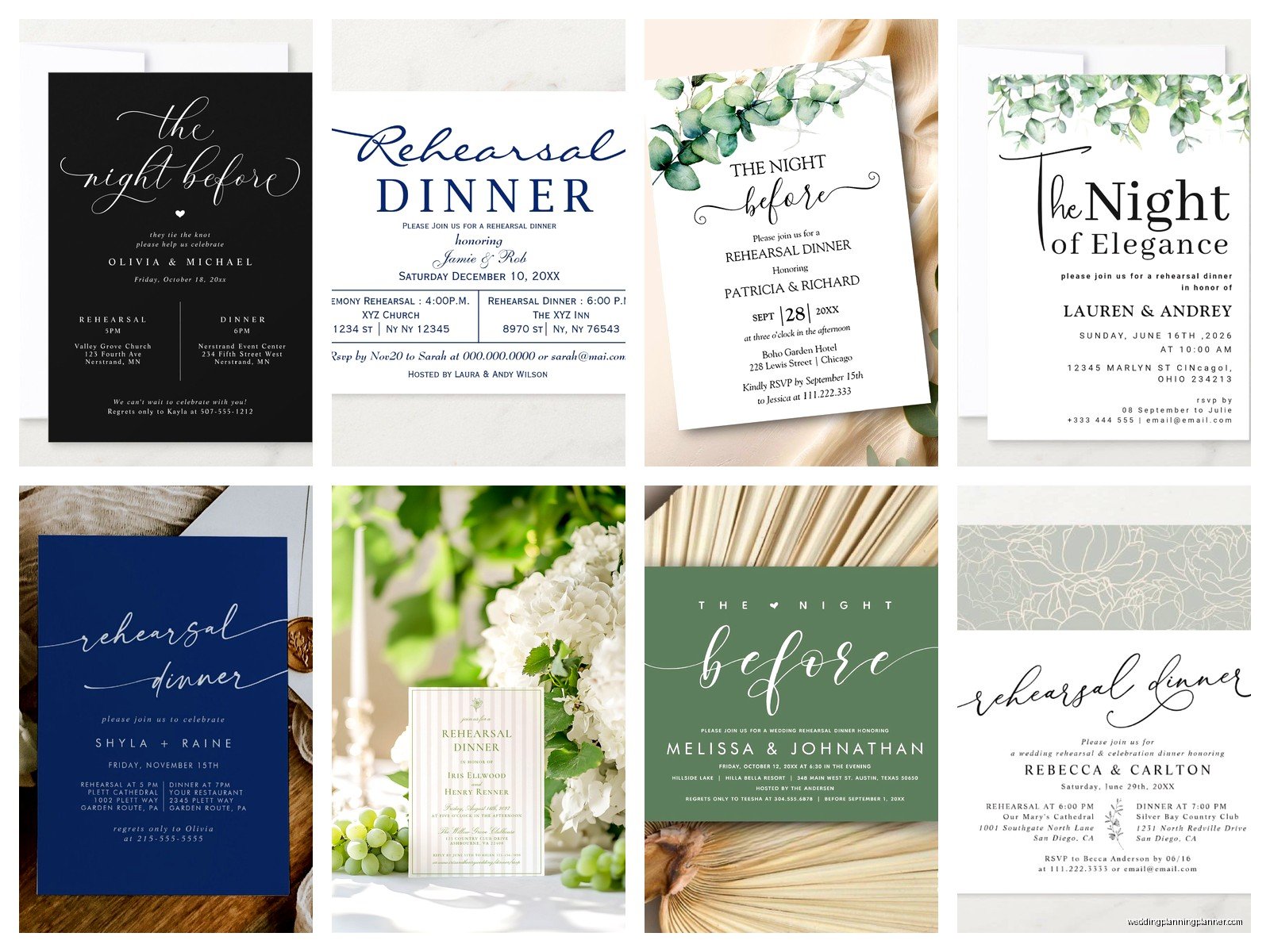 Zazzle Rehearsal Dinner Invitations: Custom Pre-Wedding Cards
