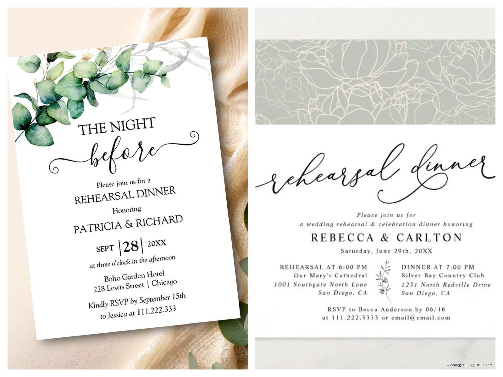 Zazzle Rehearsal Dinner Invitations: Custom Pre-Wedding Cards