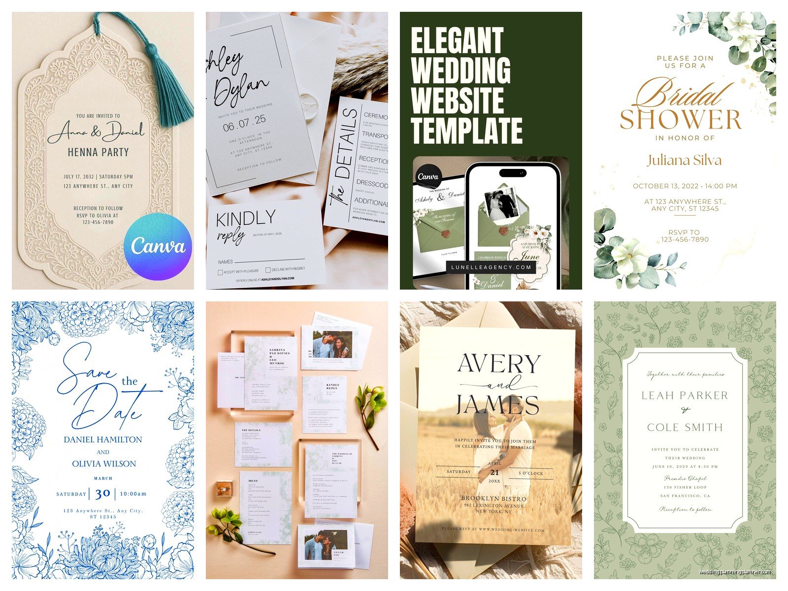 Zola Digital Invitations: Registry Platform E-Invites