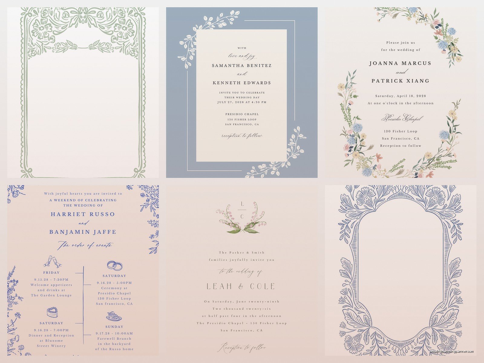 Zola Invitations: Registry Platform Stationery Guide