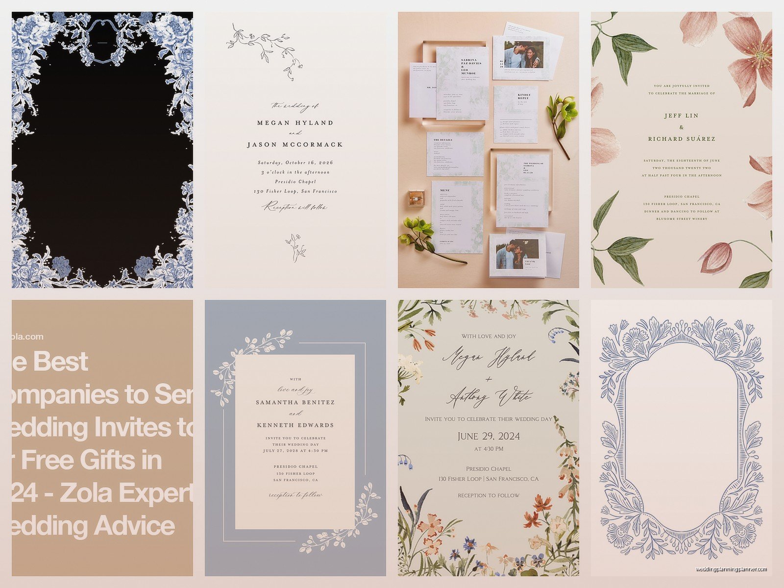 Zola Wedding Invitations: Registry Platform Design Guide