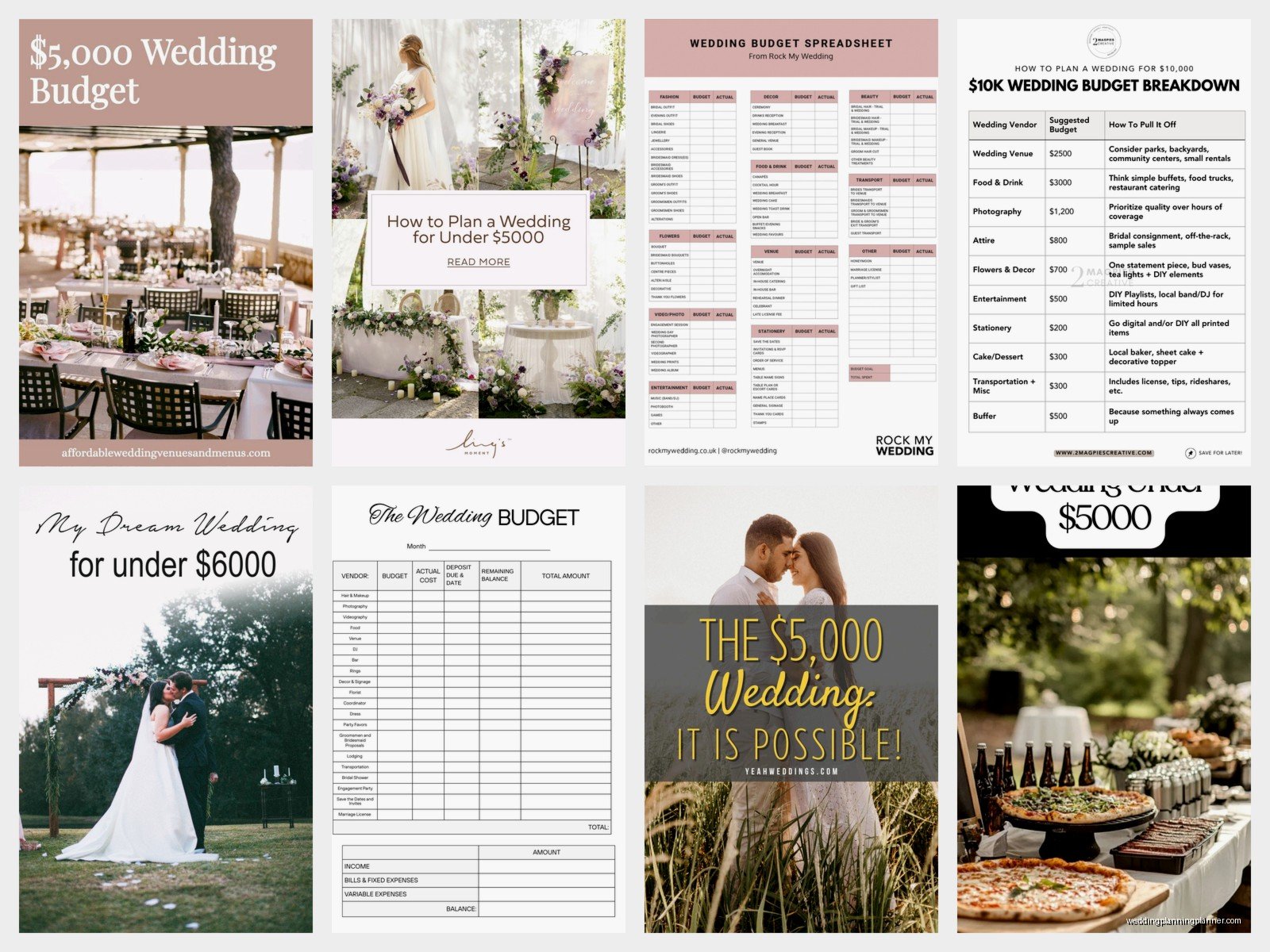 5000 Wedding Budget: $5K Planning Complete Guide