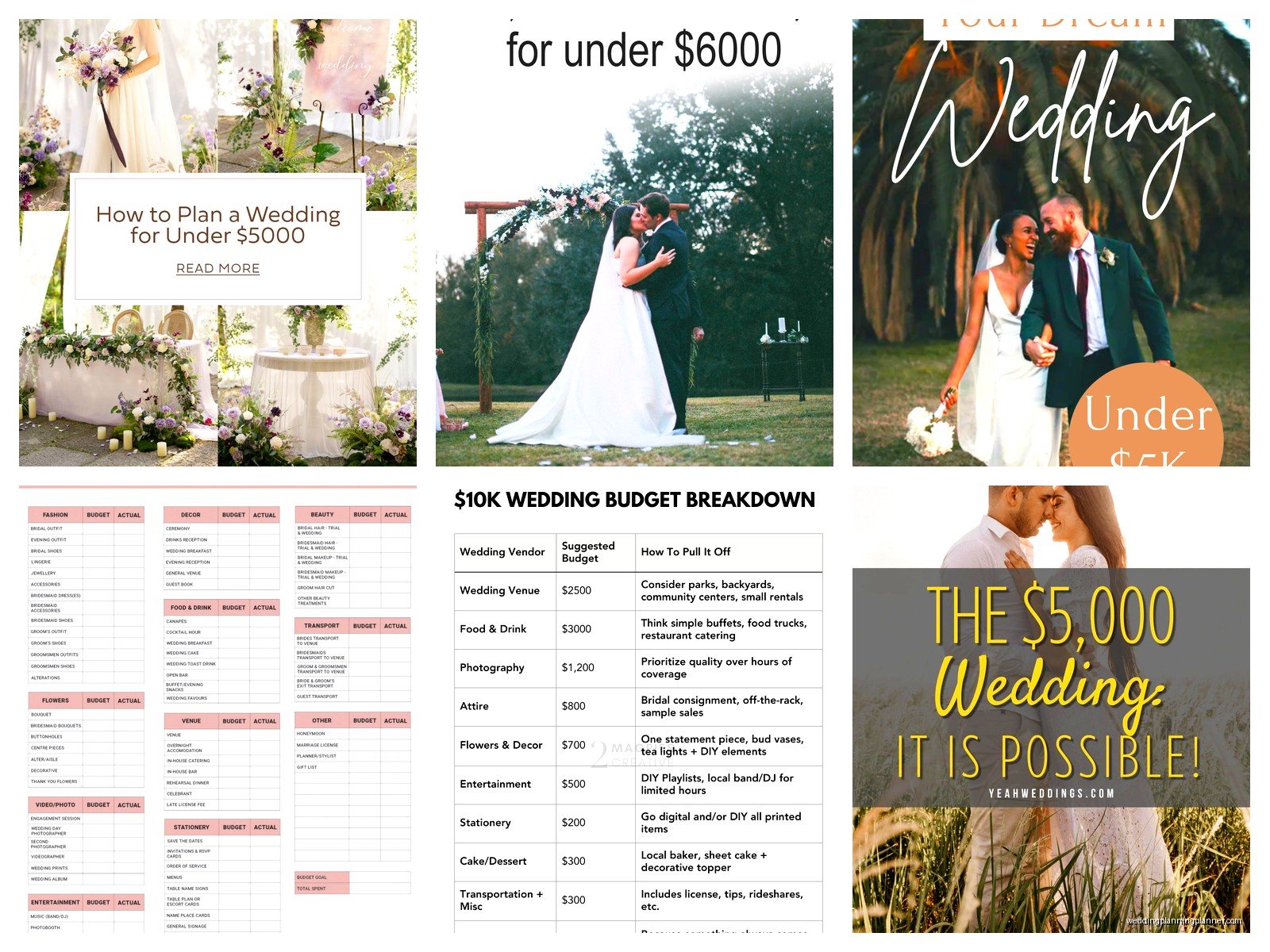 5000 Wedding Budget: $5K Planning Complete Guide
