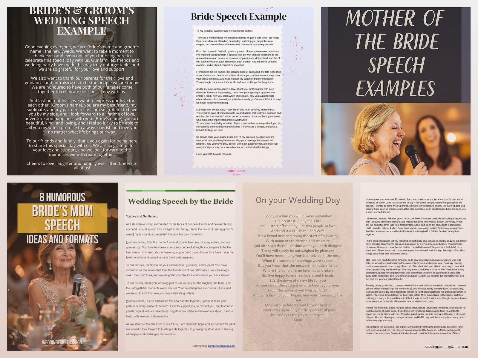 Bride Speech Examples: Sample Ideas & Examples