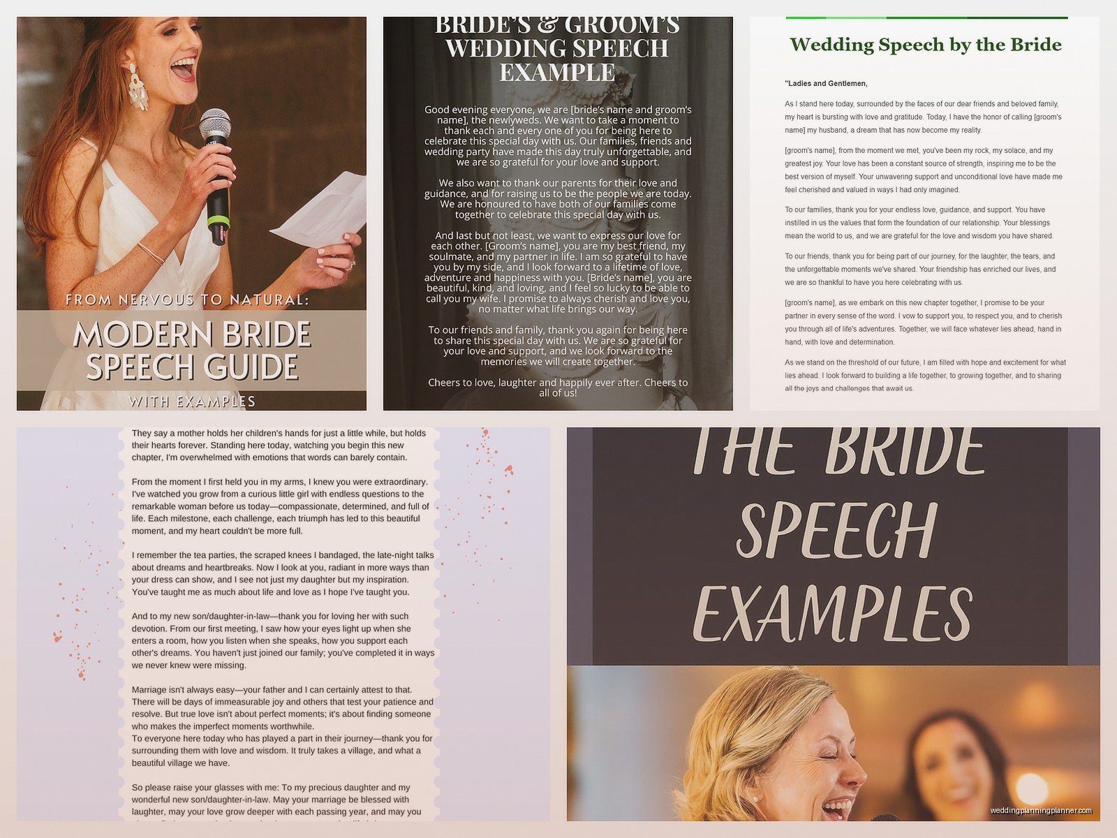 Bride Speech Examples: Sample Ideas & Examples