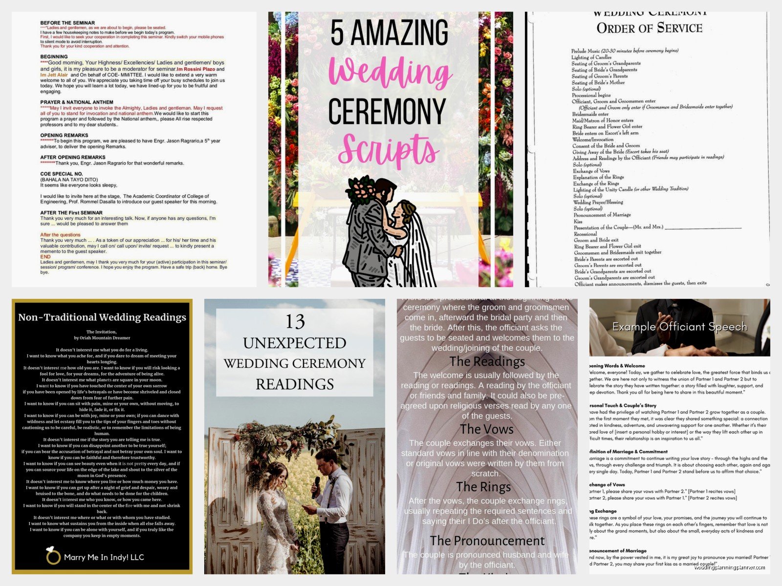 Ceremony Examples: Sample Ideas & Examples