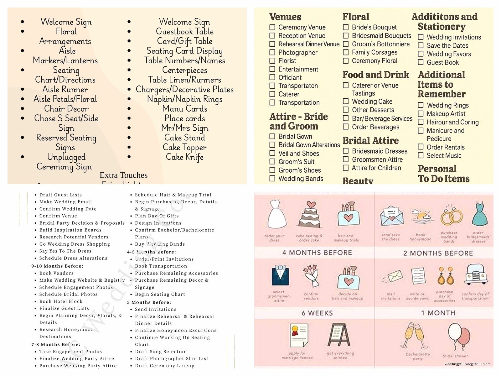 Everything You Need to Plan a Wedding: Complete Checklist