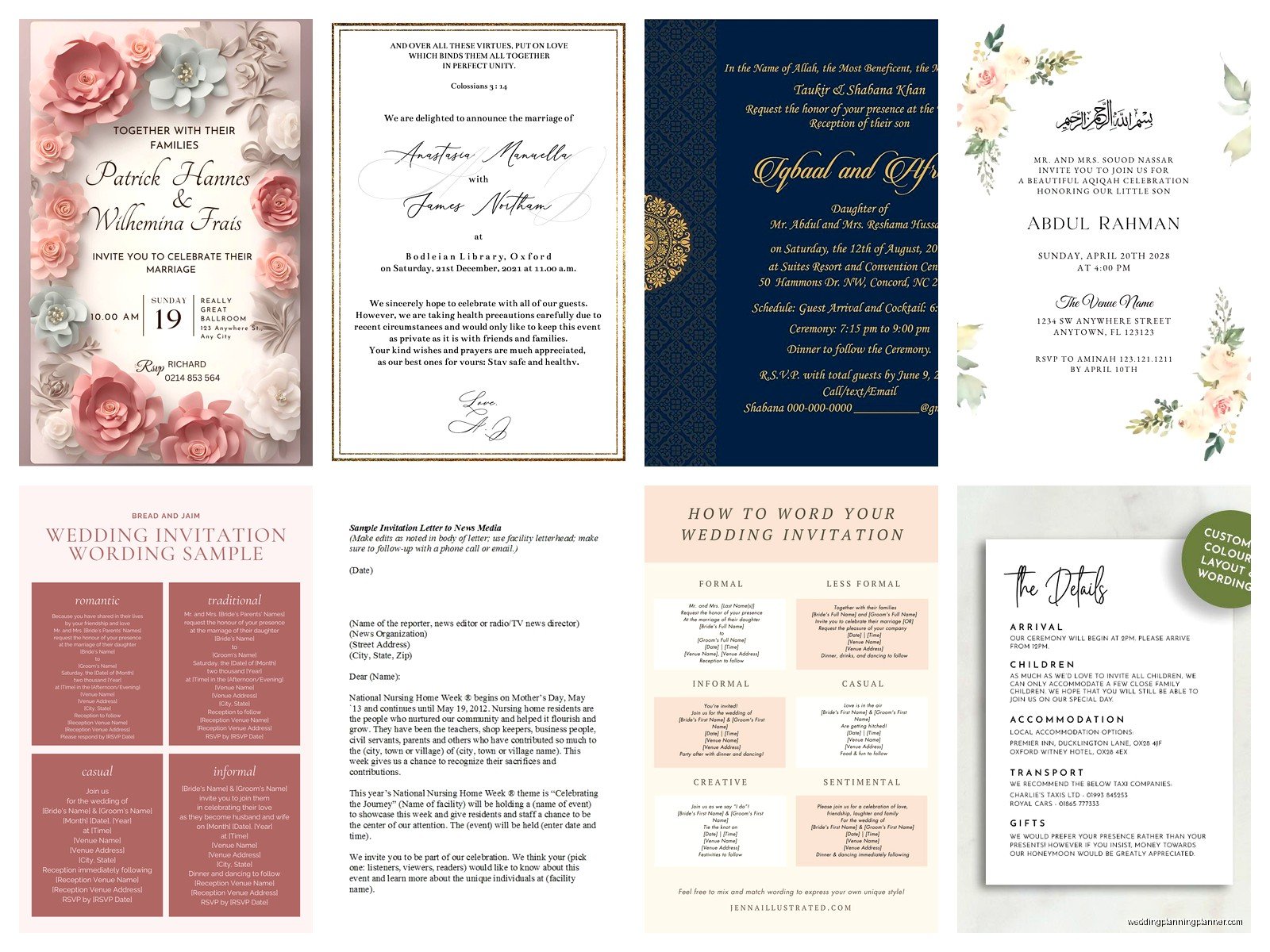Examples Of Invitation Card: Sample Ideas & Examples