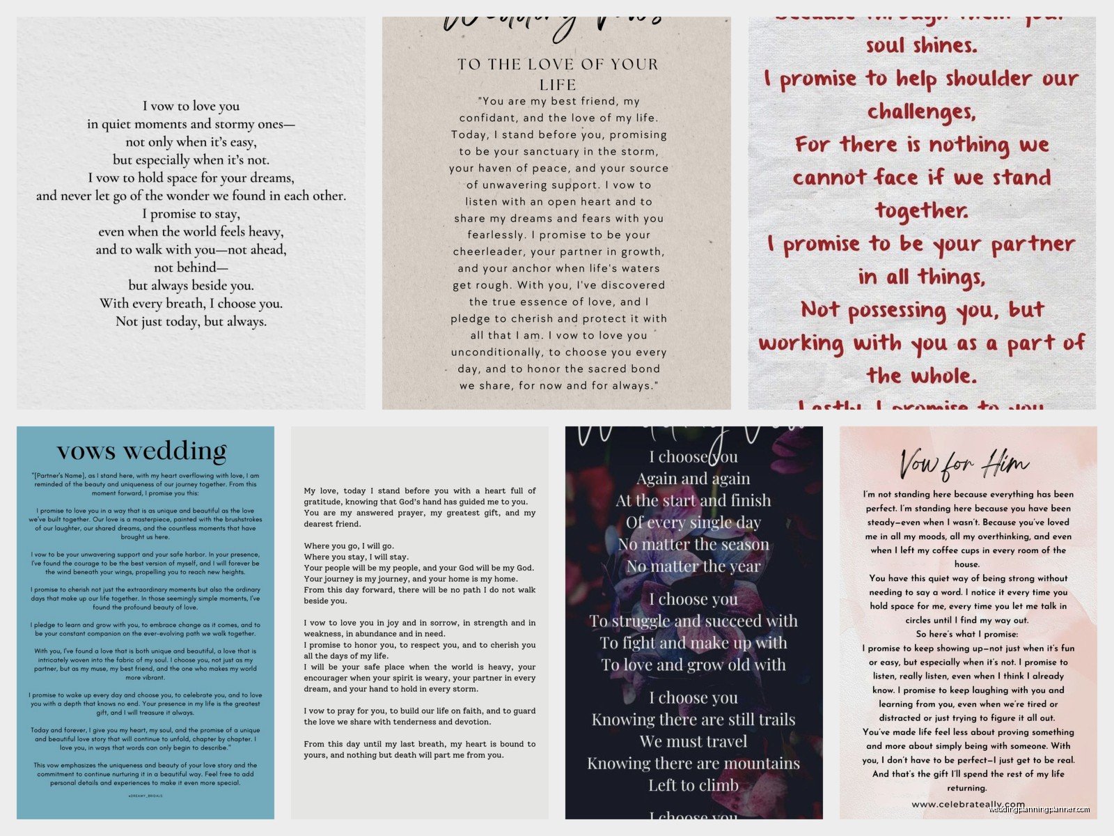 Examples Of Vows For Him: Sample Ideas & Examples