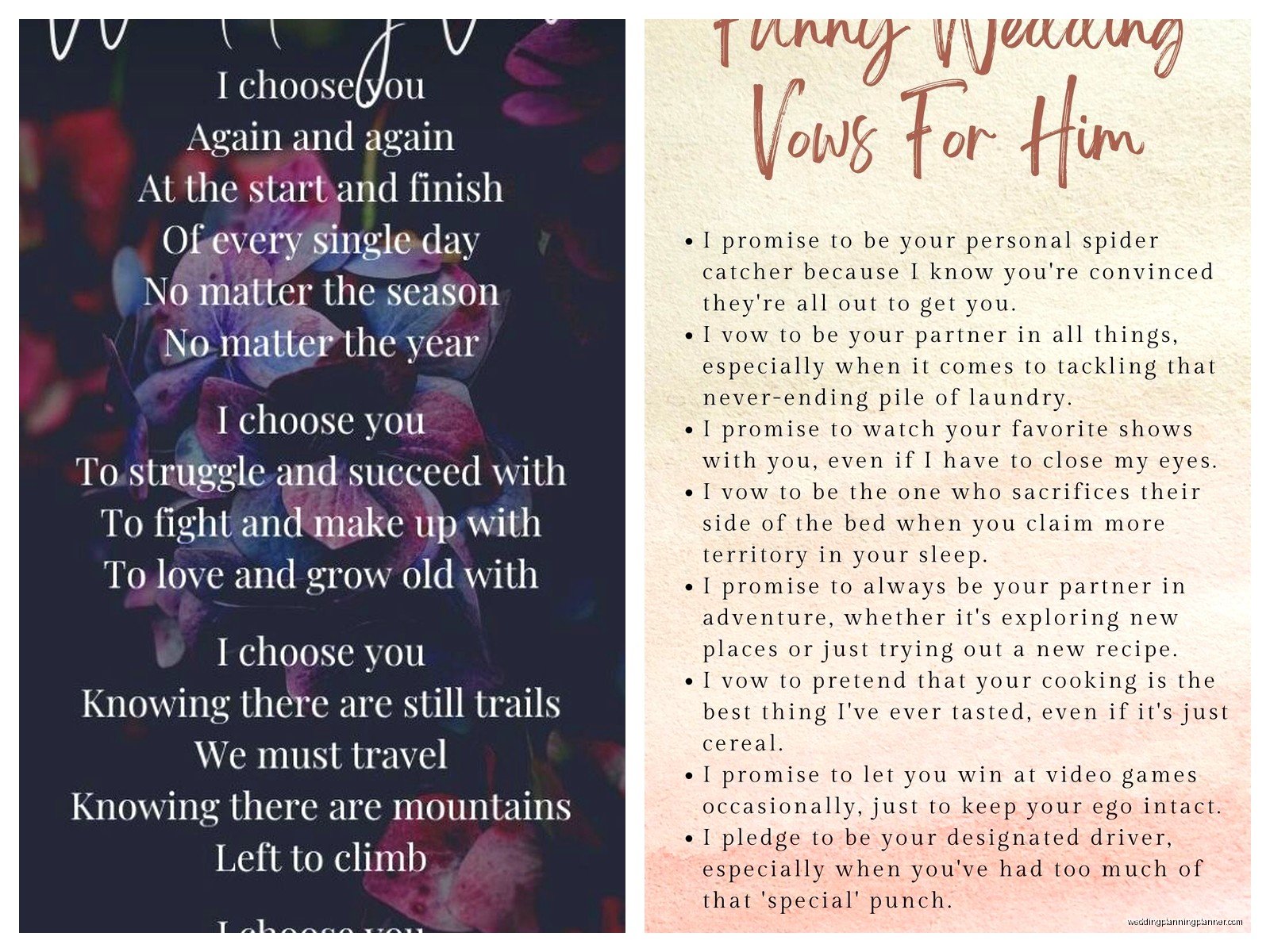 Examples Of Vows For Him: Sample Ideas & Examples