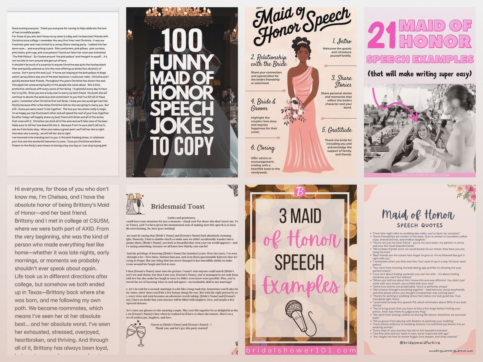 Matron Of Honor Speech Examples: Sample Ideas & Examples