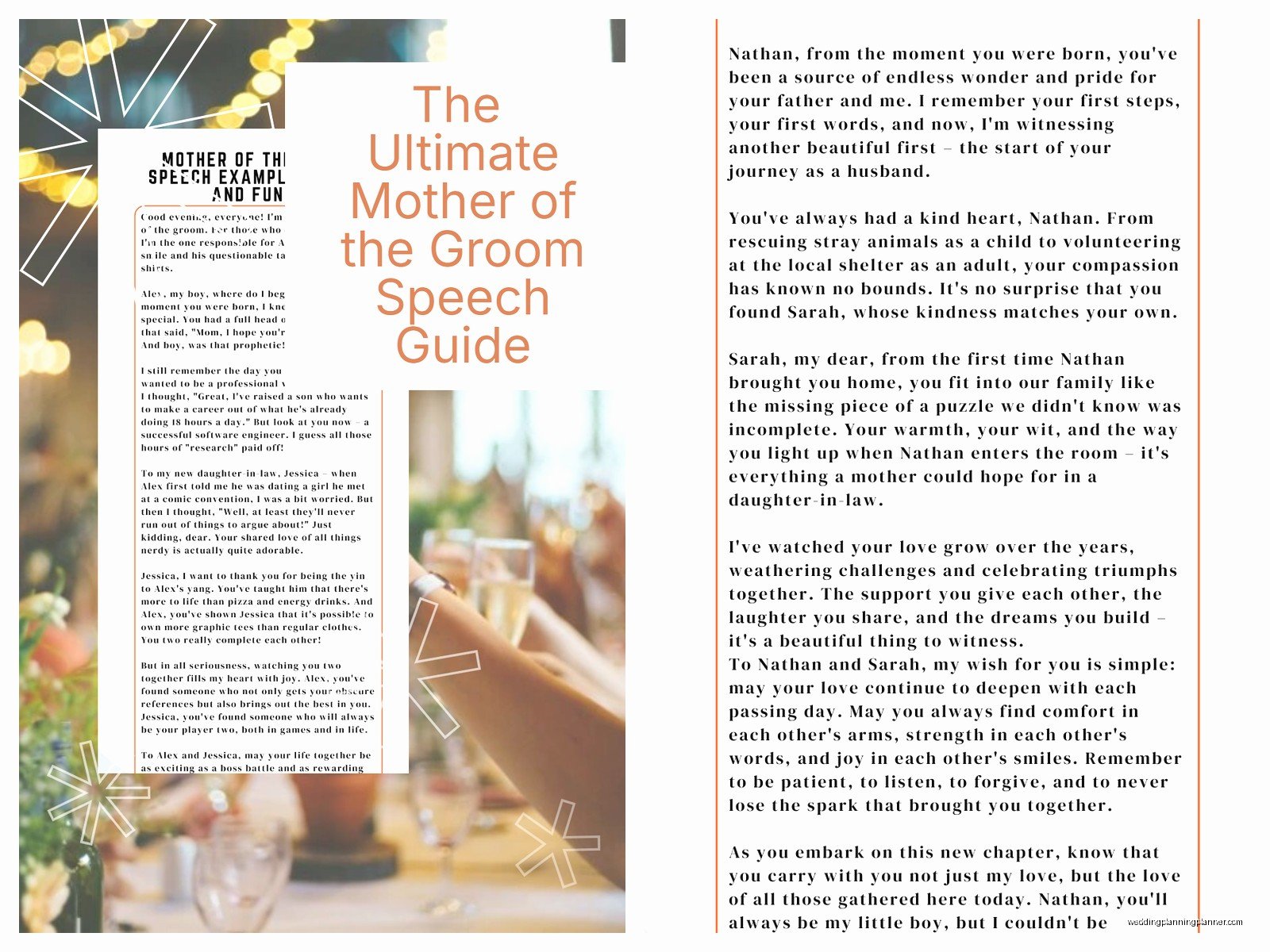 Mother Of The Groom Speech Examples: Sample Ideas & Examples