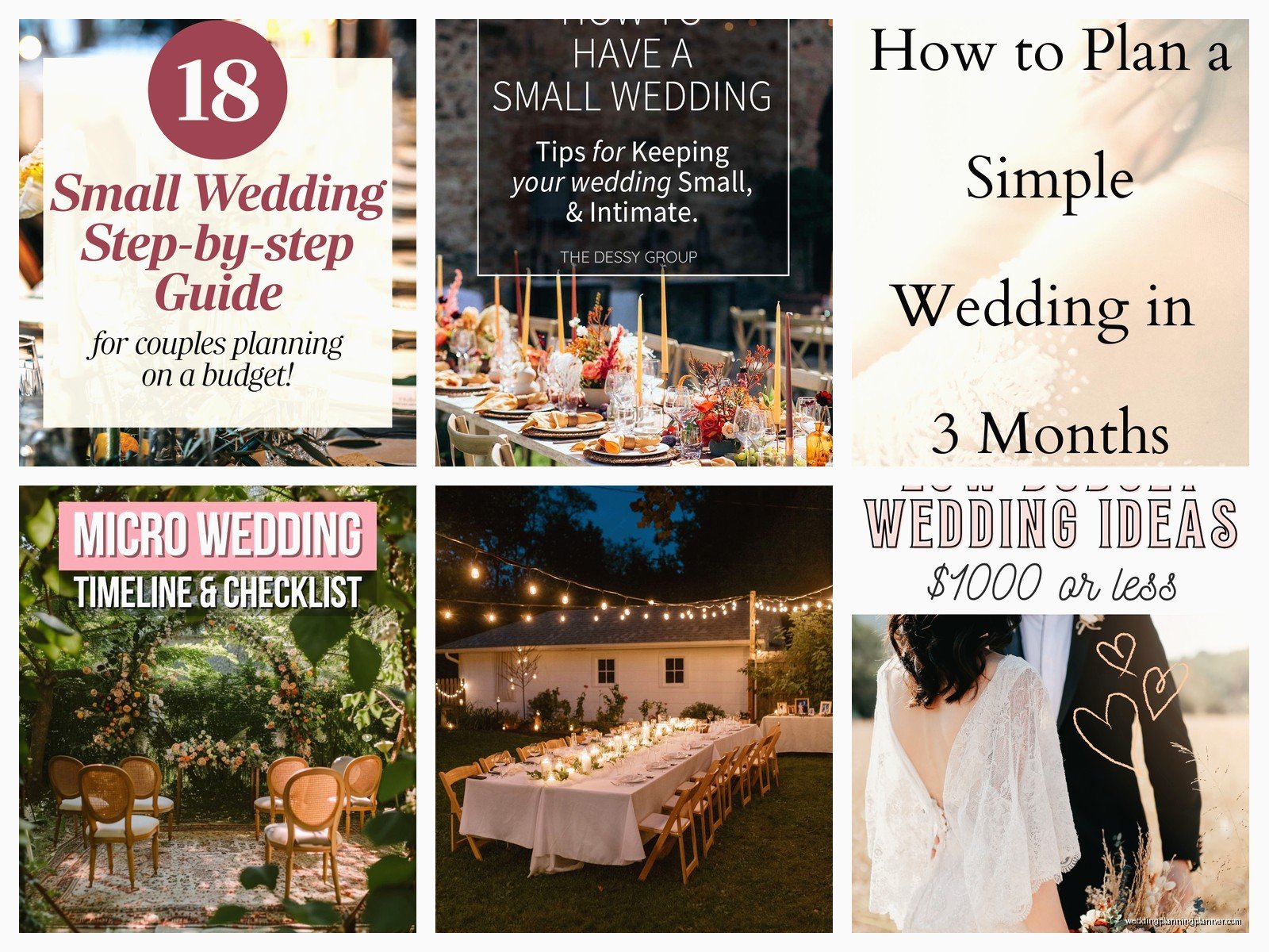Planning a Small Wedding: Intimate Ceremony Guide