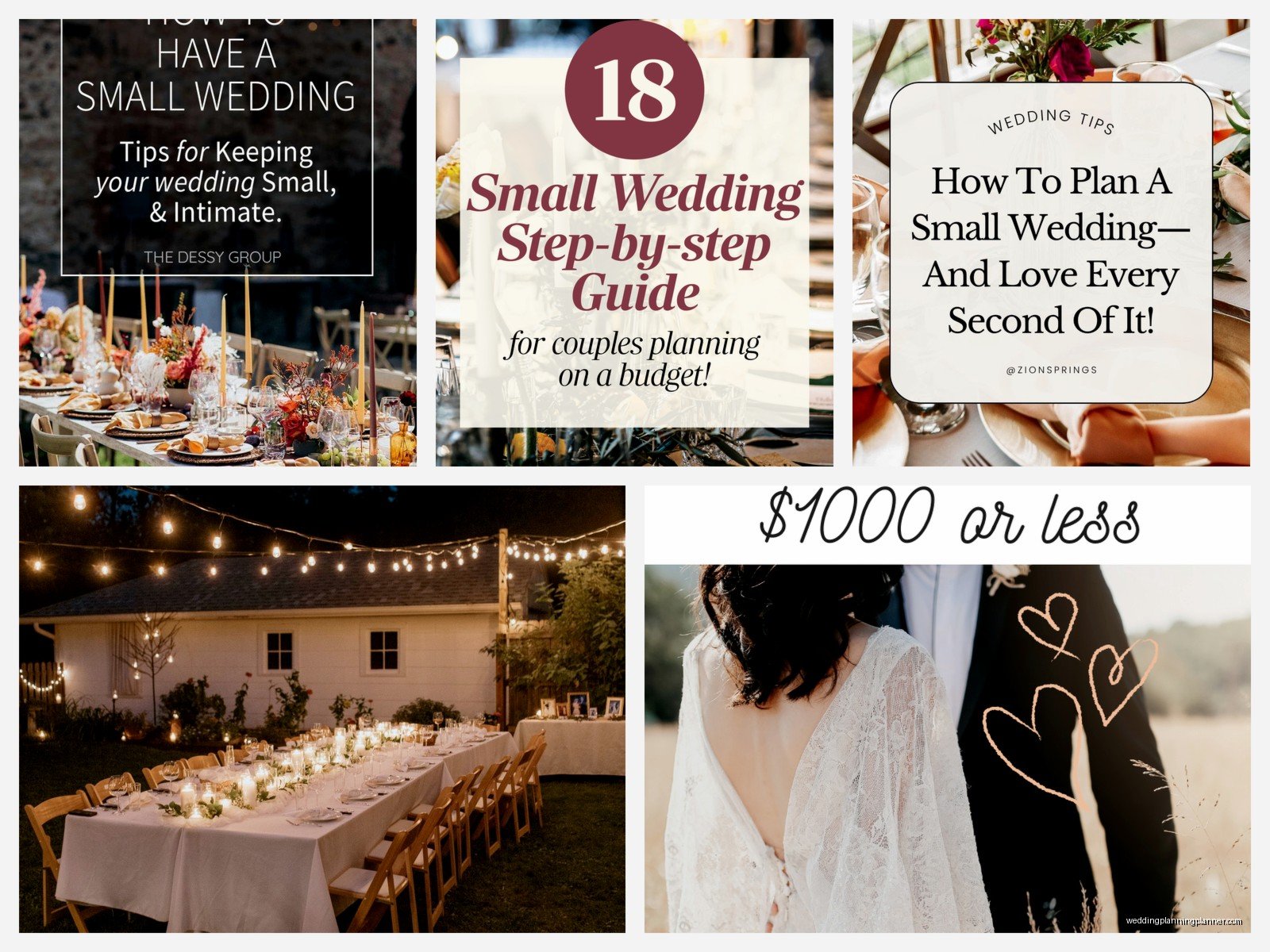 Planning a Small Wedding: Intimate Ceremony Guide