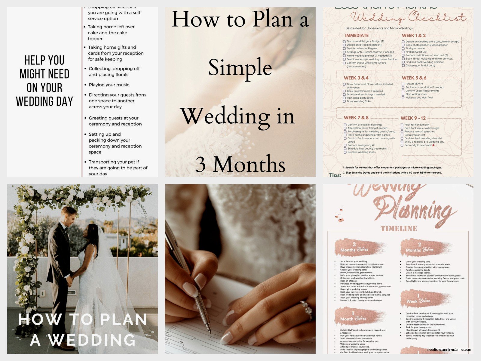Planning a Wedding in 3 Months: Fast Timeline Guide