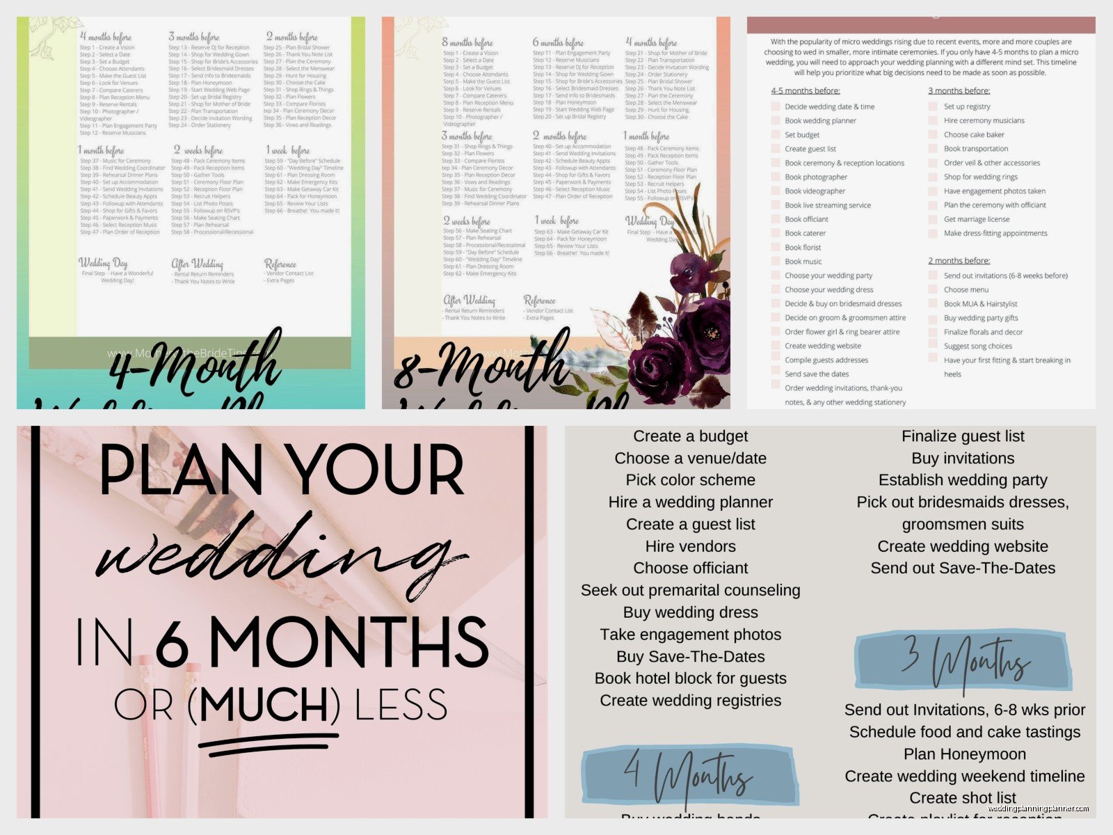 Planning a Wedding in 4 Months: Fast Timeline Guide