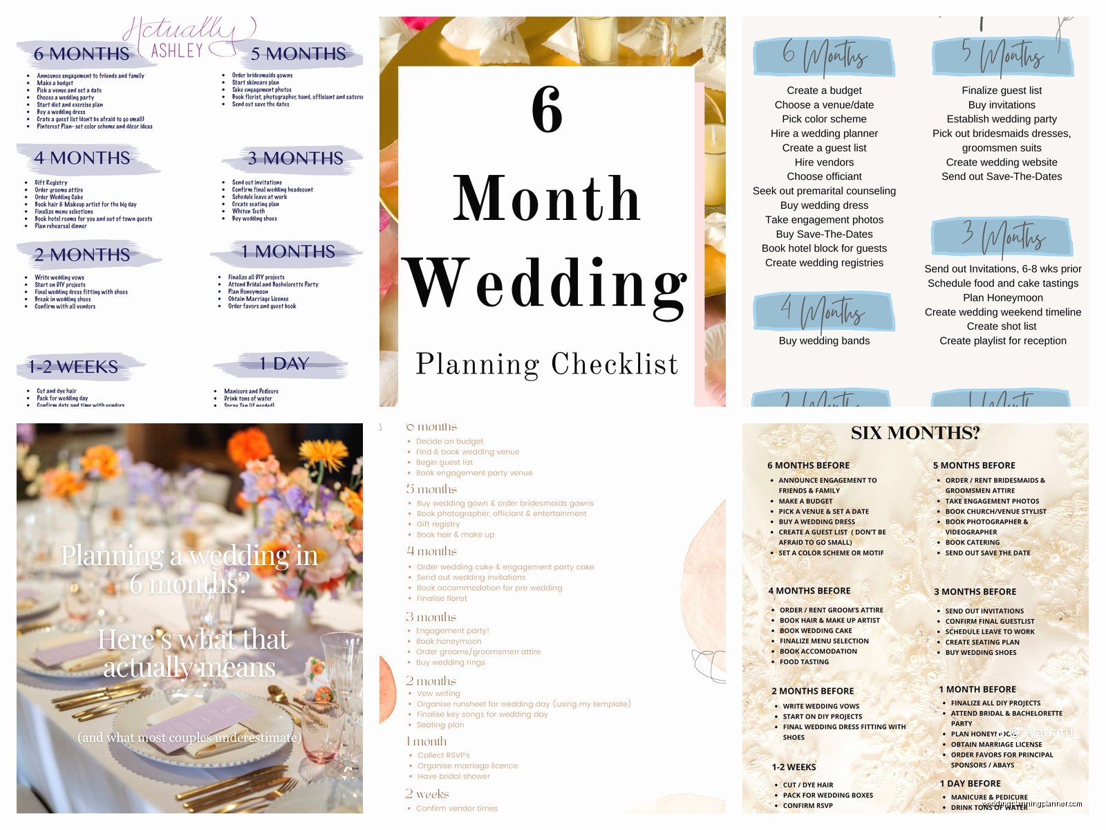 Planning a Wedding in 6 Months: Fast Timeline Guide