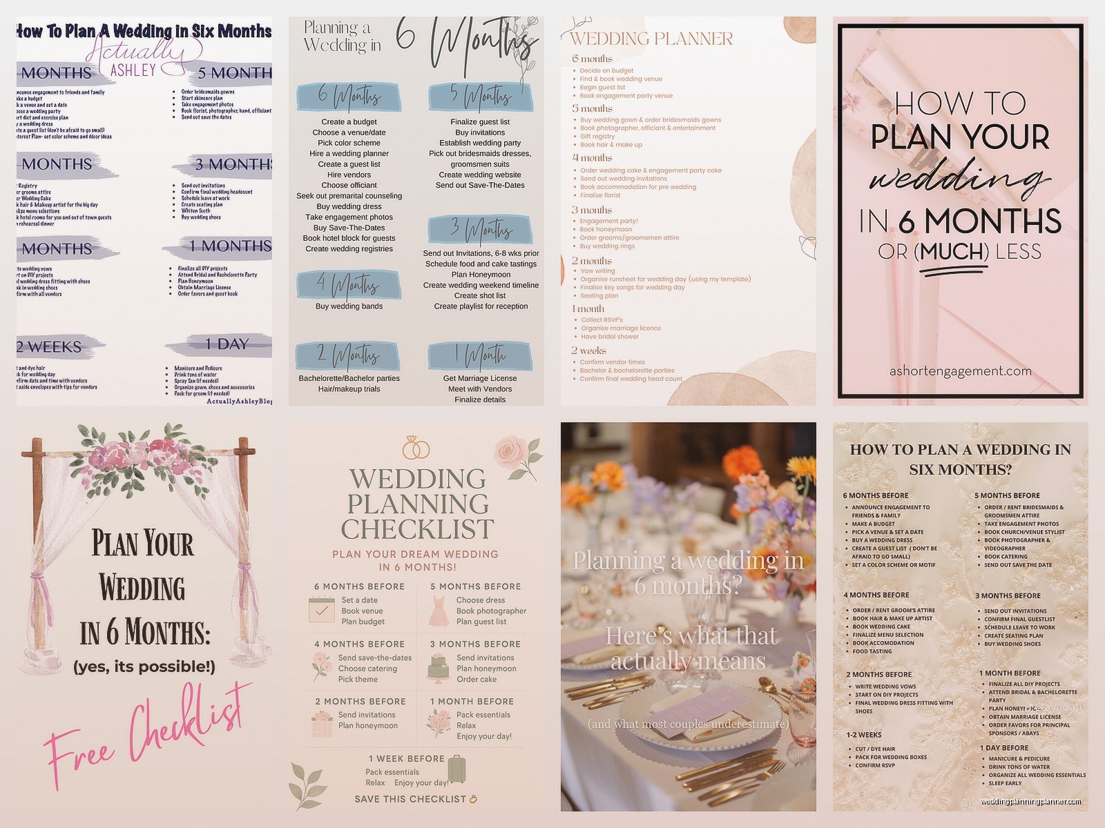 Planning a Wedding in 6 Months: Fast Timeline Guide