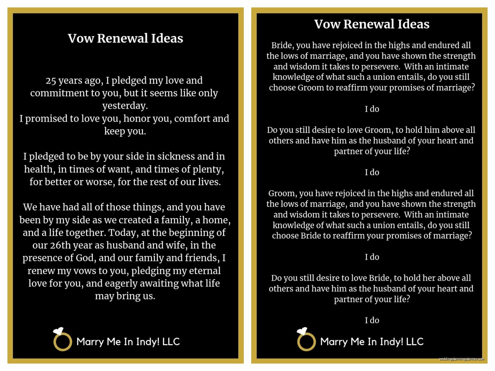 Renewal Vows Examples: Sample Ideas & Examples