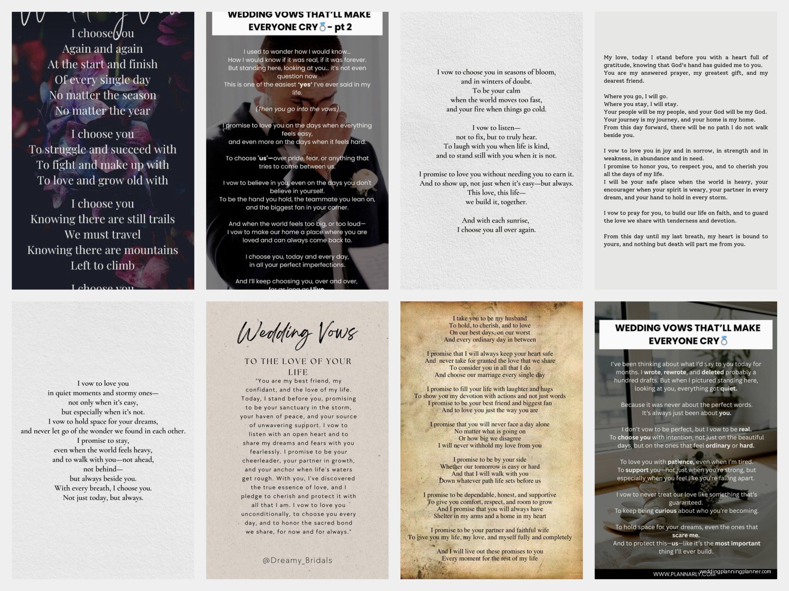 Sample Vows For Him: Sample Ideas & Examples
