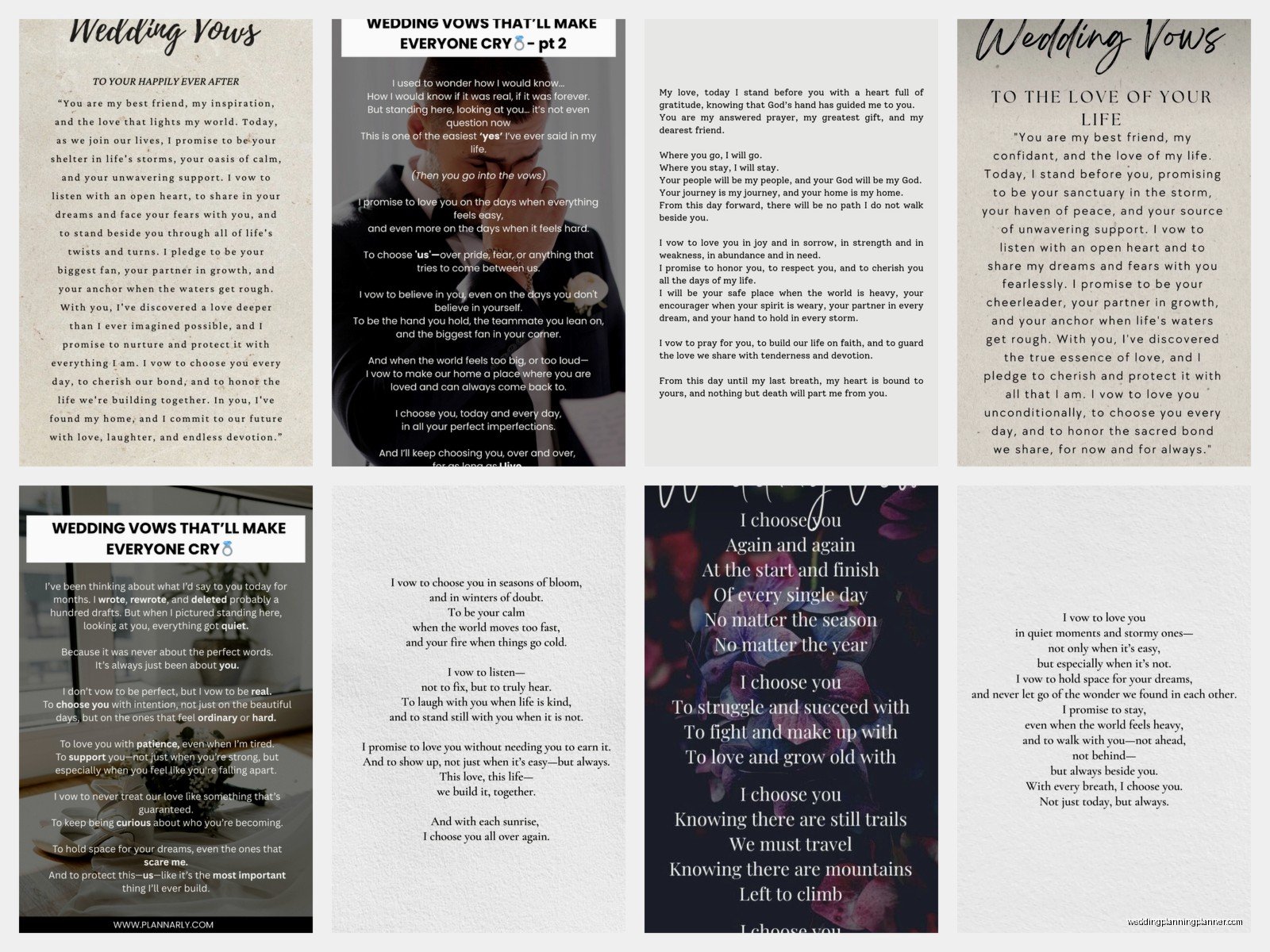 Sample Wedding Vows For Him: Sample Ideas & Examples