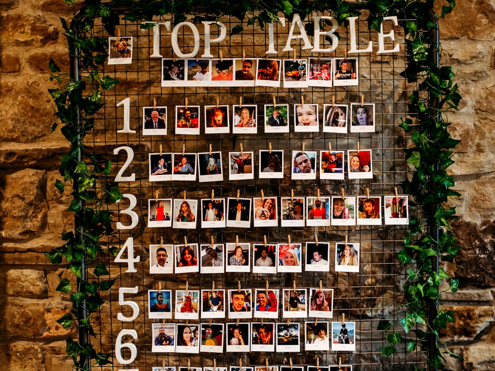 Table Plan: Wedding Seating Chart Layout Guide