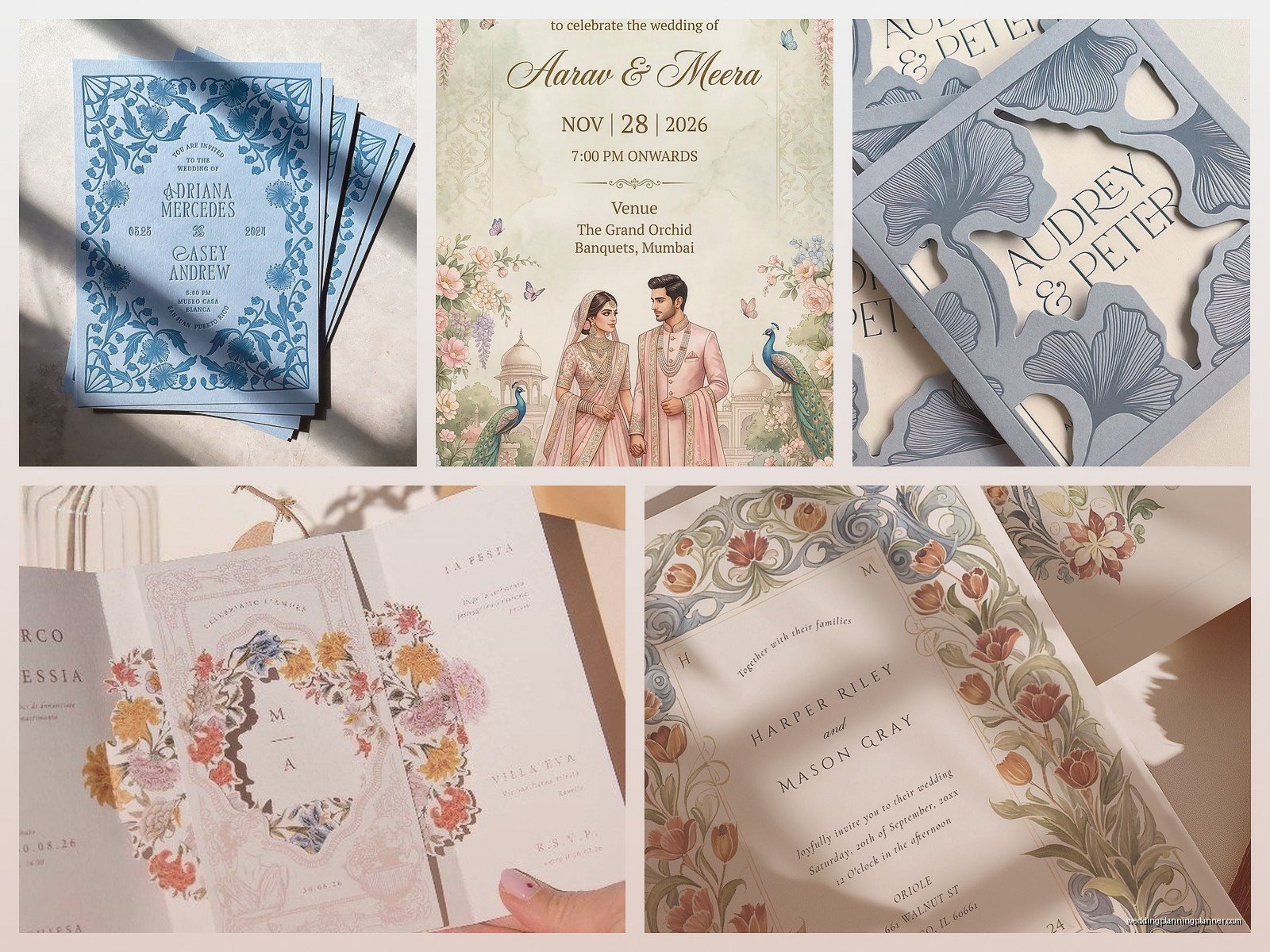 Unique Wedding Card Design: Design & Ordering Guide