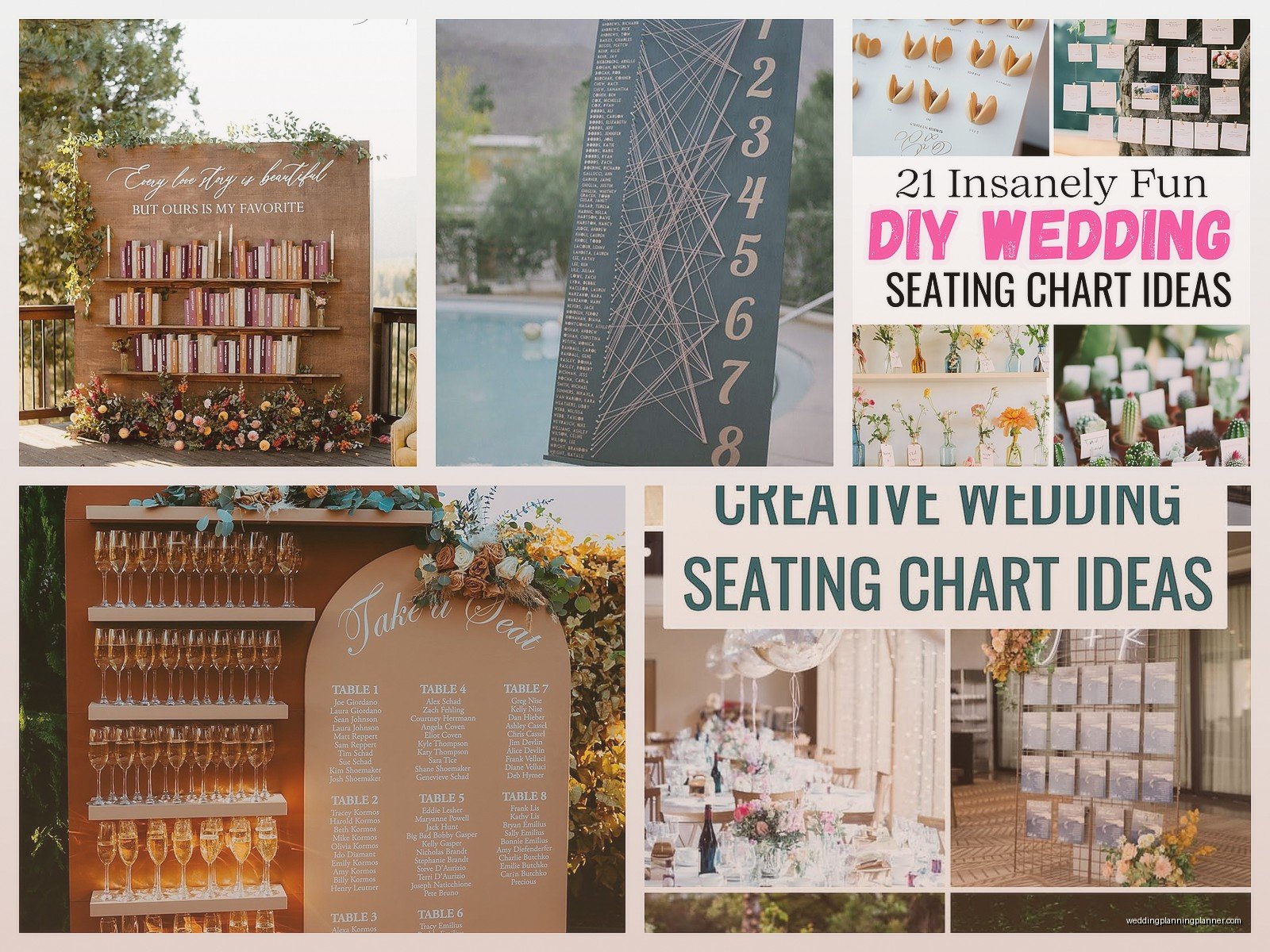 Unique Wedding Seating Chart: Complete Guide