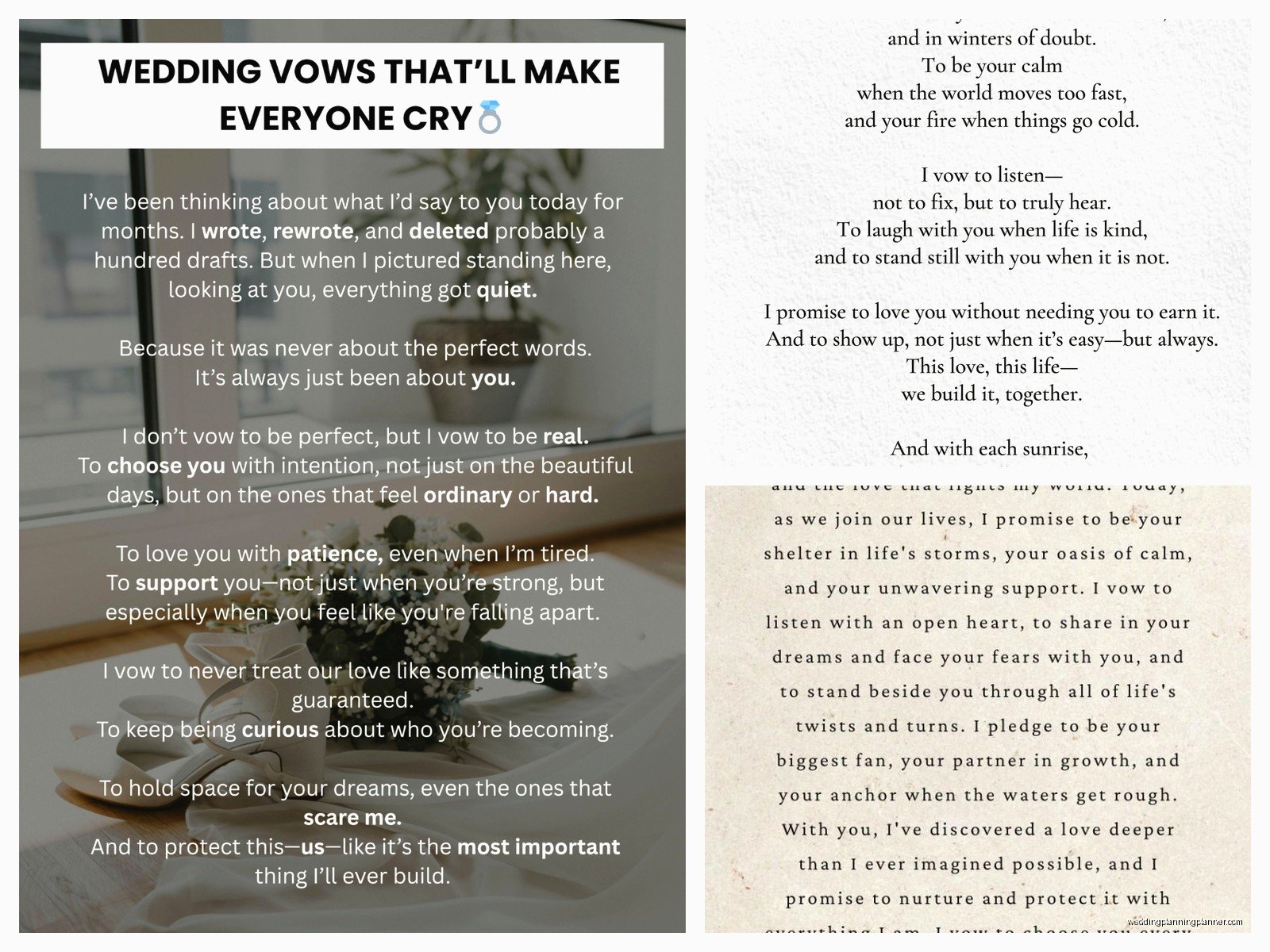 Vows For Him Examples: Sample Ideas & Examples